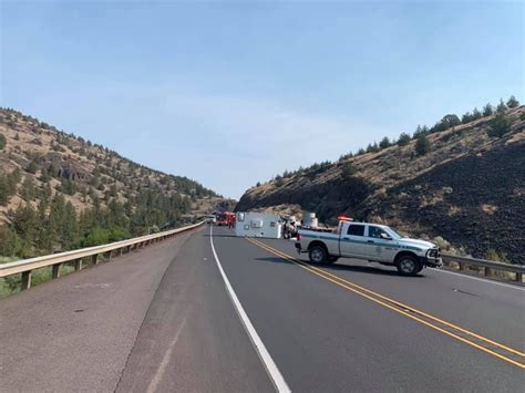 acident at junction of box canyon and hwy 97|Crash on U.S. Highway 97 north of Madras leaves two men dead.